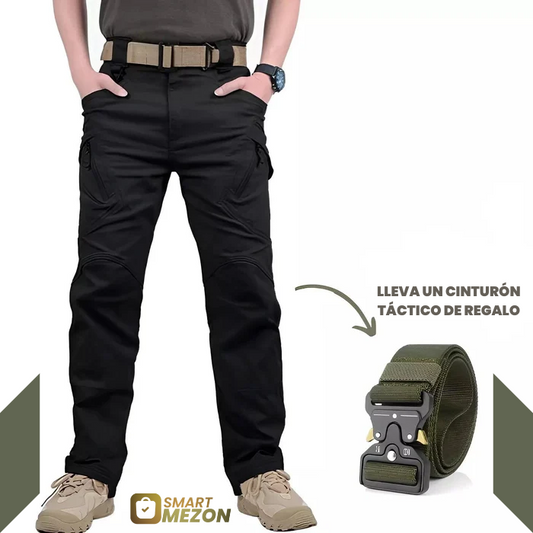 Pantalón Táctico Militar Ultra Resistente e Impermeable + Regalo Exclusivo